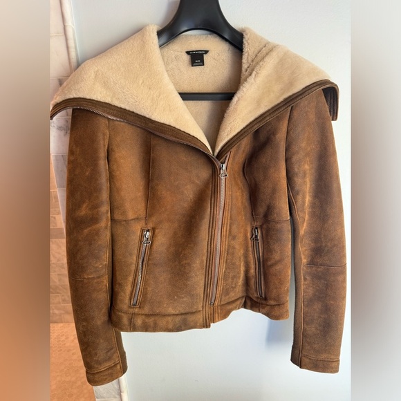 Club Monaco Limited Edition Shearling Jacket - Picture 1 of 10